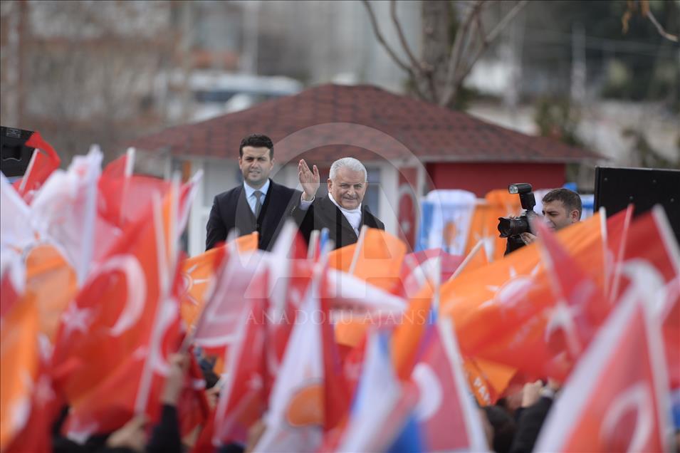 Başbakan Binali Yıldırım Burdur'da