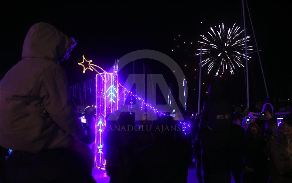 Bodrum'da yılbaşı kutlamaları