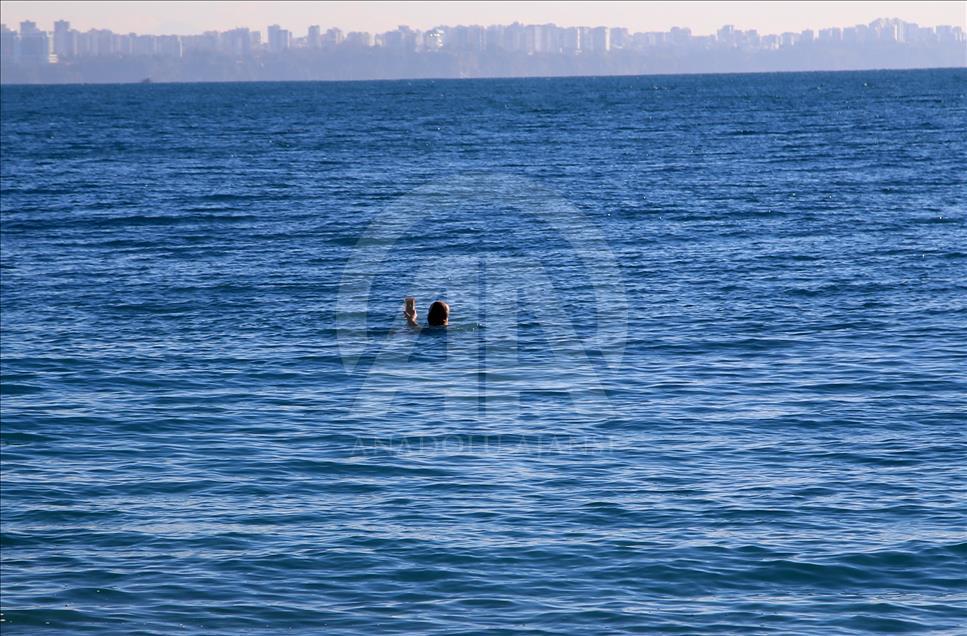 Antalya'da deniz keyfi