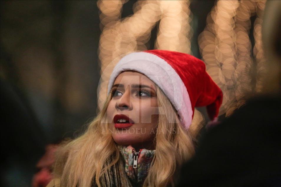 Balkan ülkelerinde yeni yıl coşkuyla karşılandı