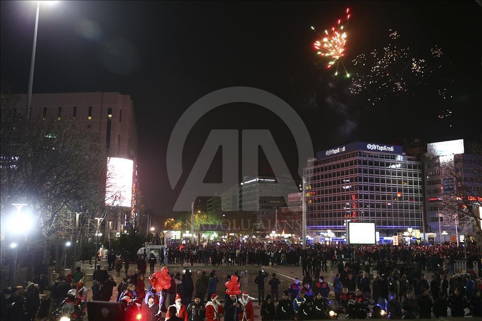Ankara’da yılbaşı kutlamaları
