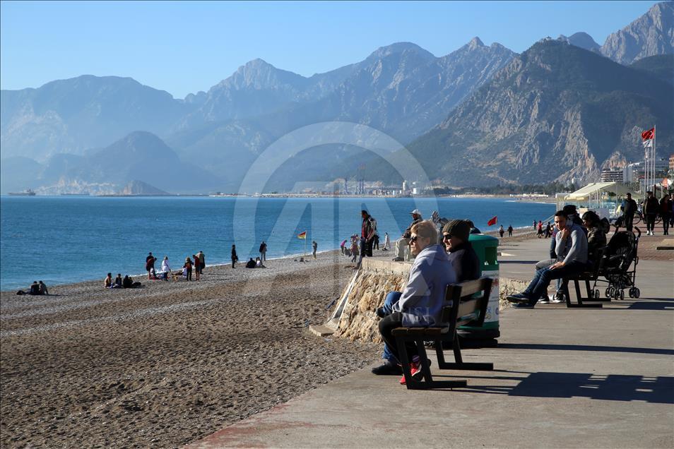 Antalya'da deniz keyfi