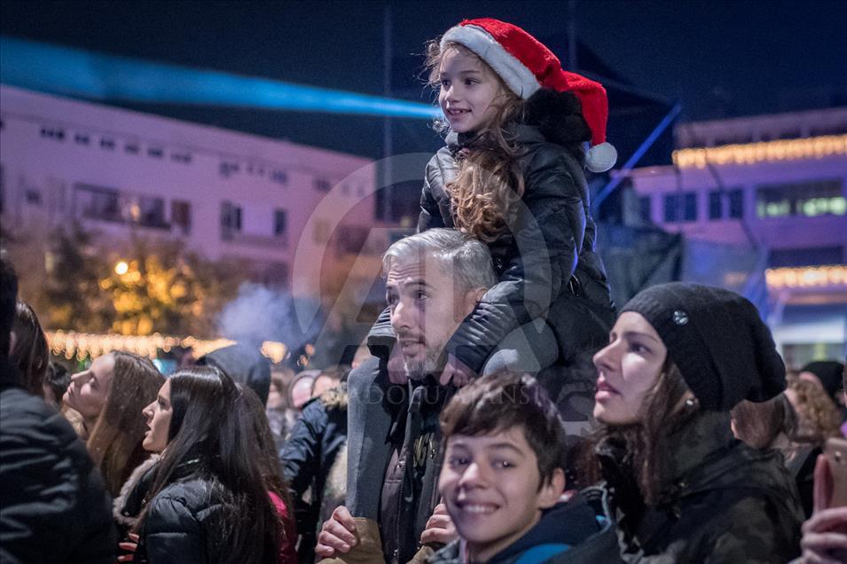 Balkan ülkelerinde yeni yıl coşkuyla karşılandı