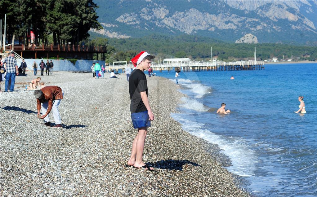 Antalya'da deniz keyfi