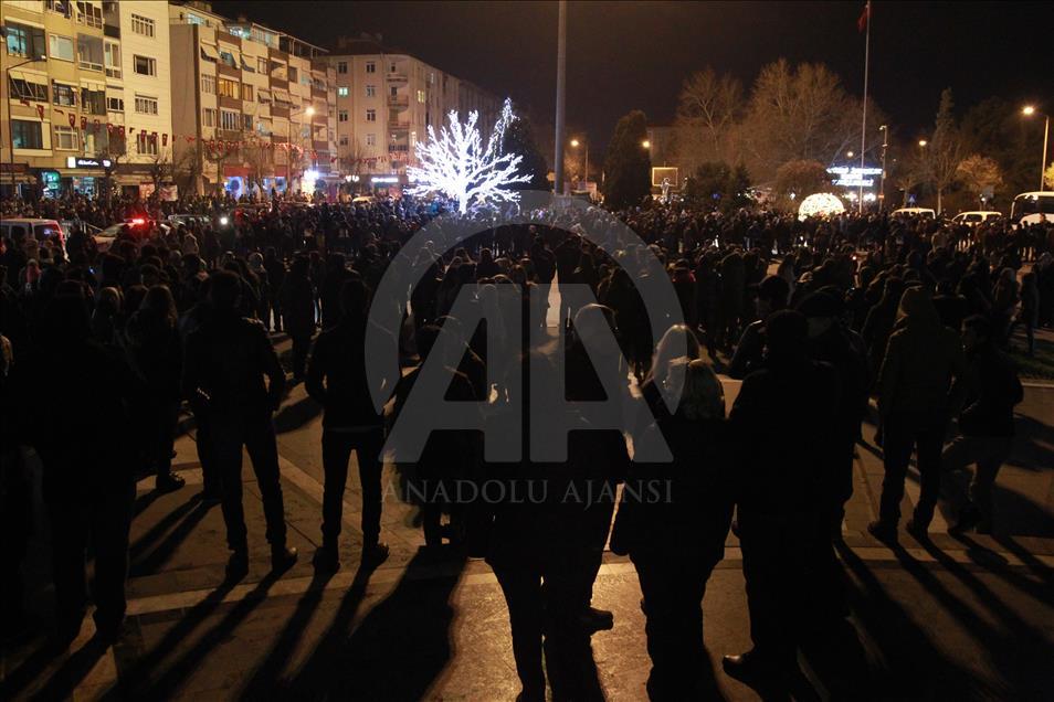 Kırklareli'de yeni yıl sevinci