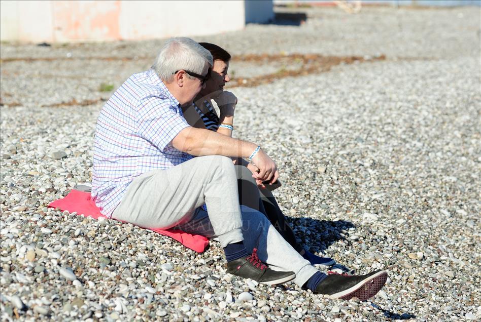 Antalya'da deniz keyfi