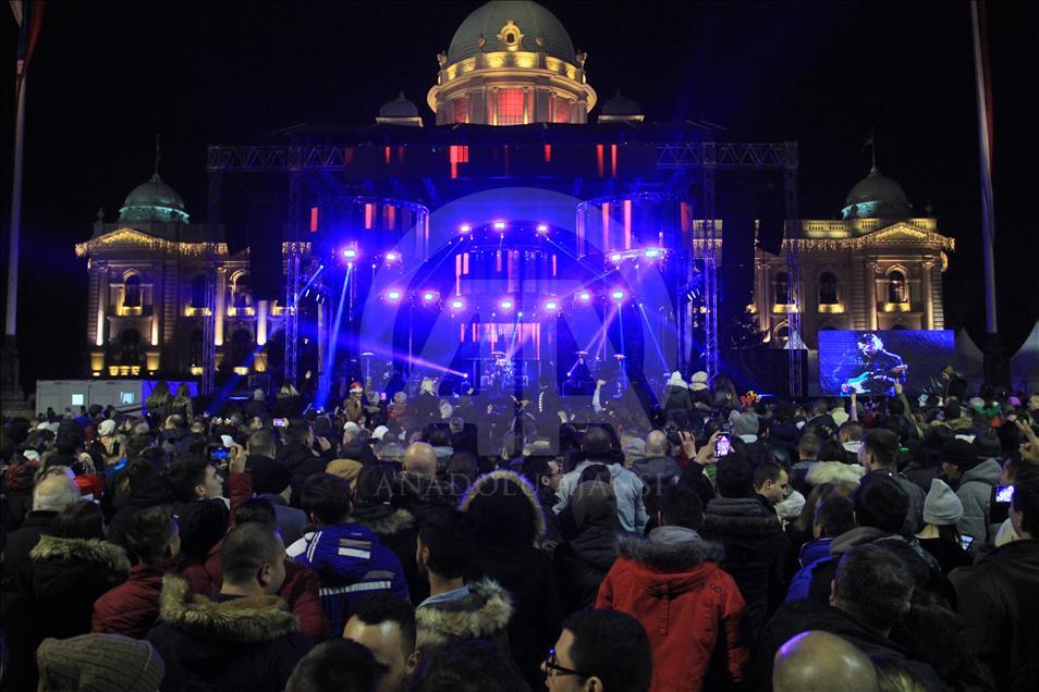 New year celebrations in Serbia