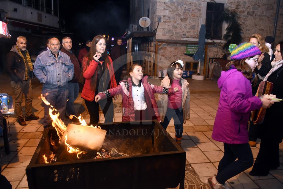 Bodrum'da yılbaşı kutlamaları
