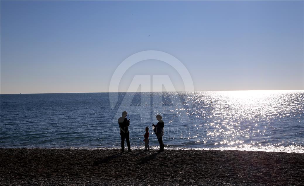Antalya'da deniz keyfi
