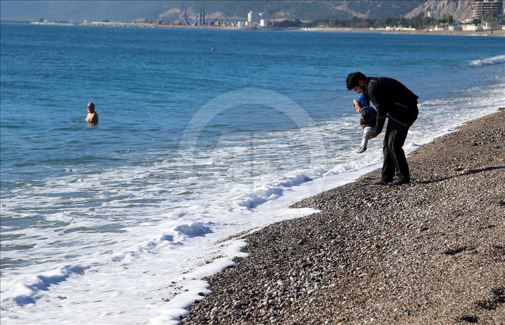 Antalya'da deniz keyfi