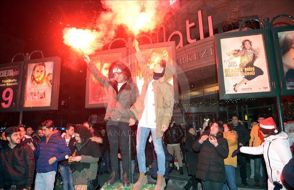 Eskişehir'de yeni yıl kutlamaları 