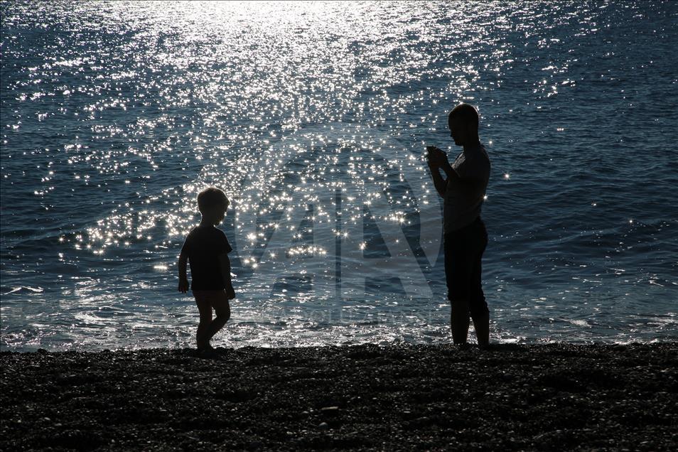 Antalya'da deniz keyfi