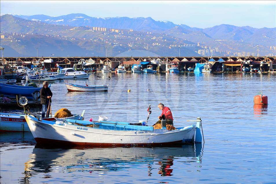 Trabzon'da güneşli hava