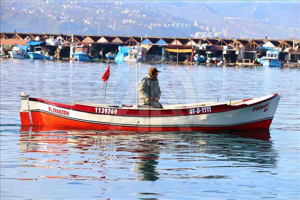 Trabzon'da güneşli hava