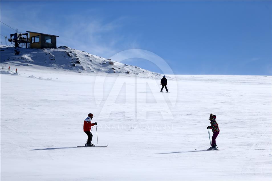Kartalkaya ski center in Turkey's Bolu