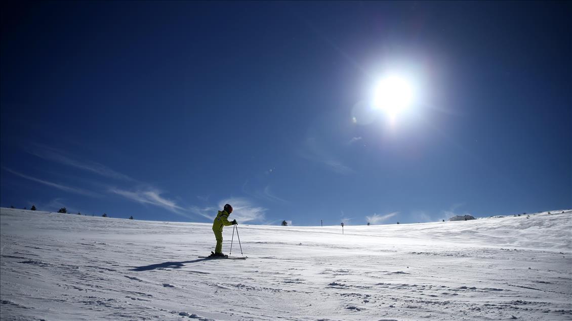 Kartalkaya ski center in Turkey's Bolu