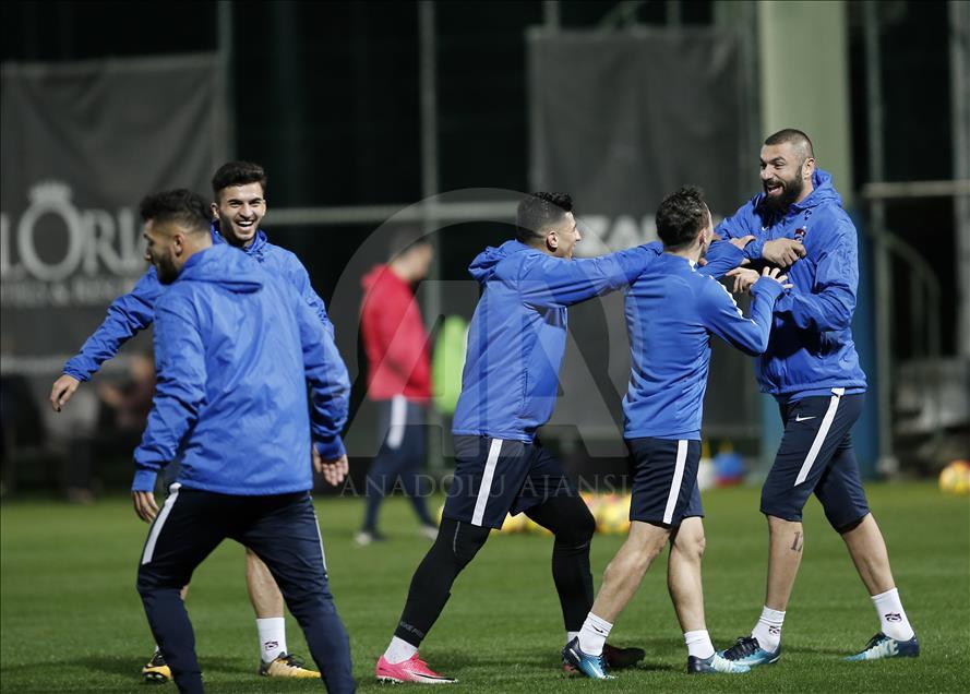 Trabzonspor, ikinci yarı hazırlıklarına başladı