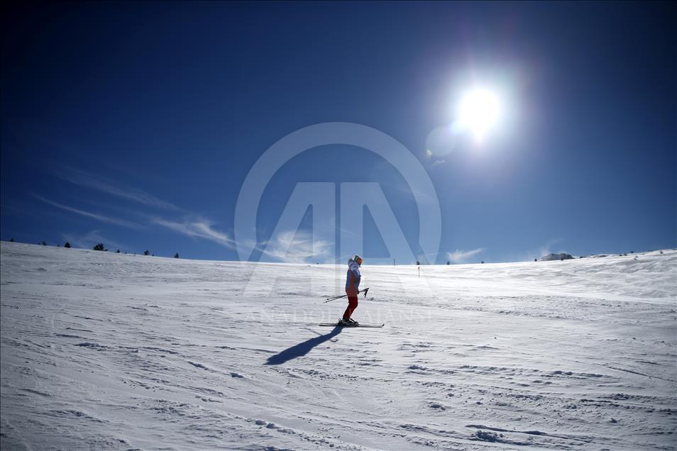 Kartalkaya ski center in Turkey's Bolu