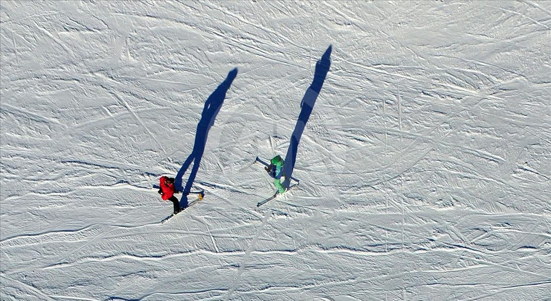 Kartalkaya ski center in Turkey's Bolu