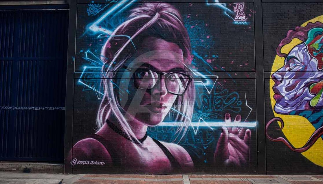 El arte urbano se toma Bogotá, Colombia