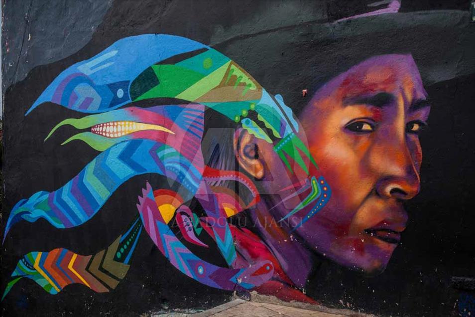 El arte urbano se toma Bogotá, Colombia