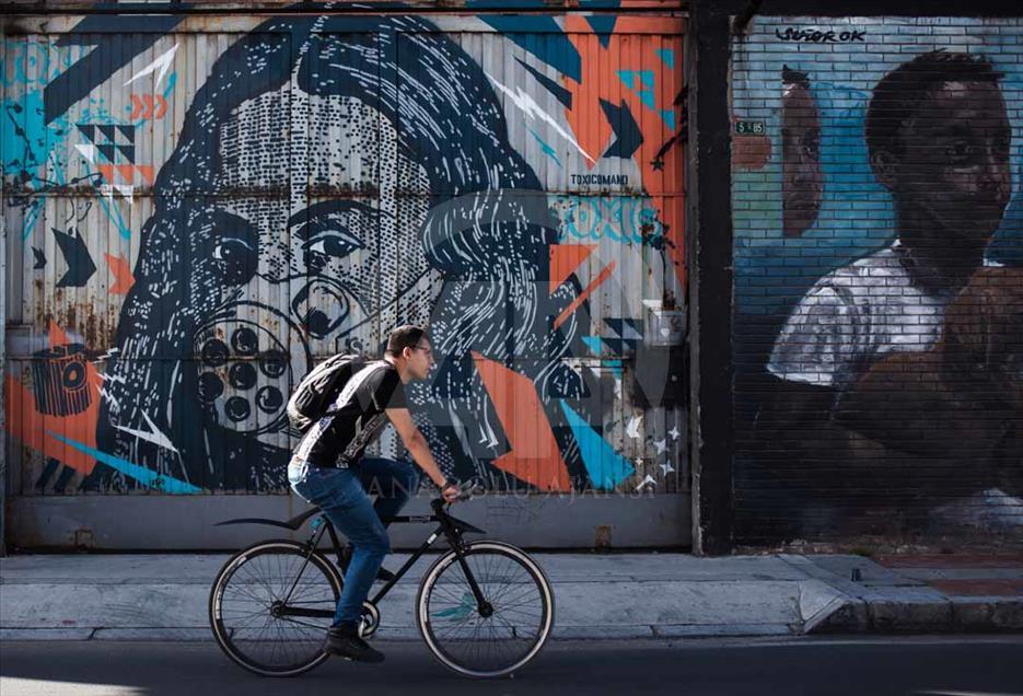 El arte urbano se toma Bogotá, Colombia