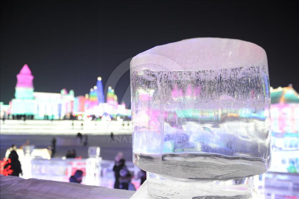 34th Harbin International Ice and Snow Sculpture Festival begins in China 