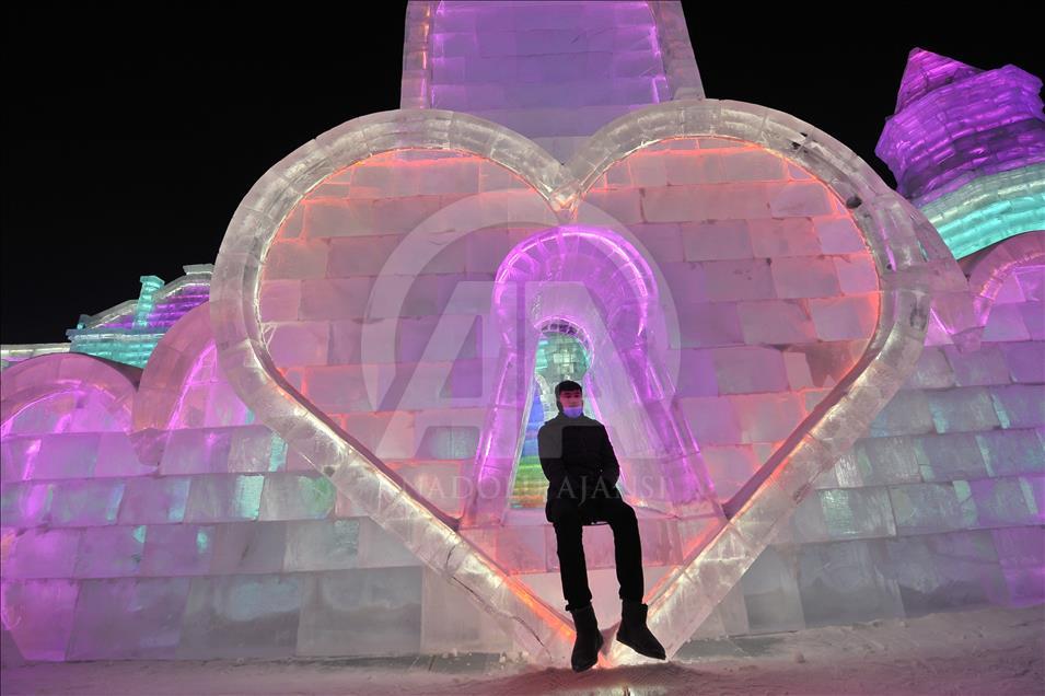 34th Harbin International Ice and Snow Sculpture Festival begins in China 