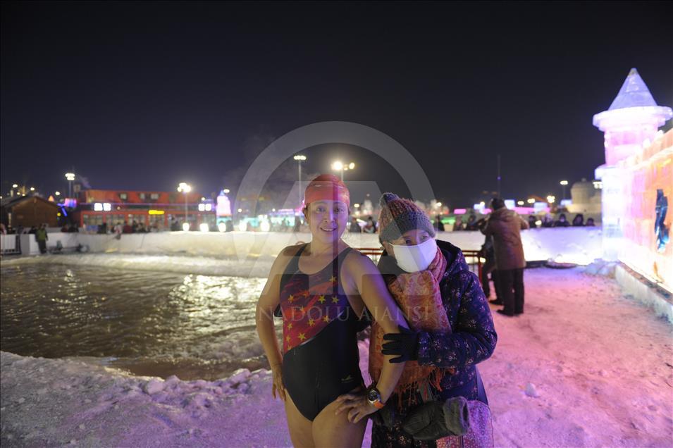 34th Harbin International Ice and Snow Sculpture Festival begins in China 