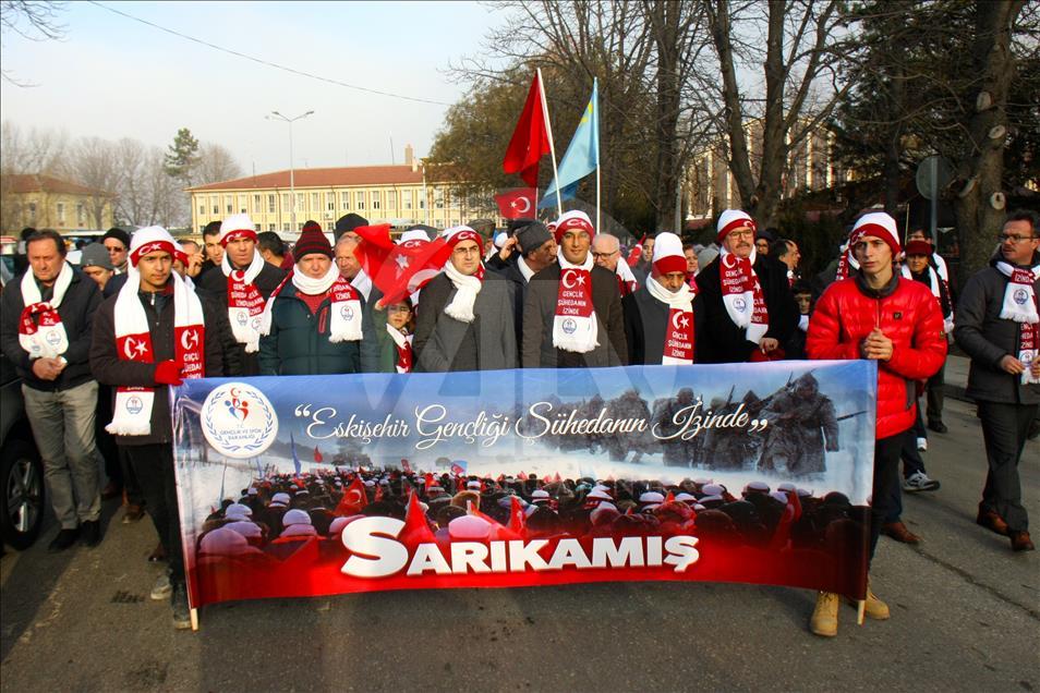 Sarıkamış şehitleri anılıyor