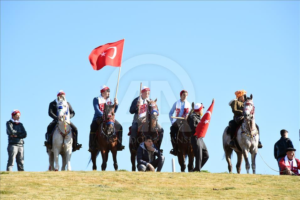 Sarıkamış şehitlerini anma yürüyüşü