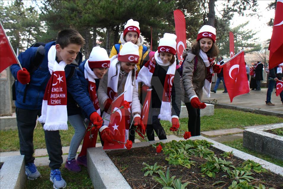 Sarıkamış şehitleri anılıyor