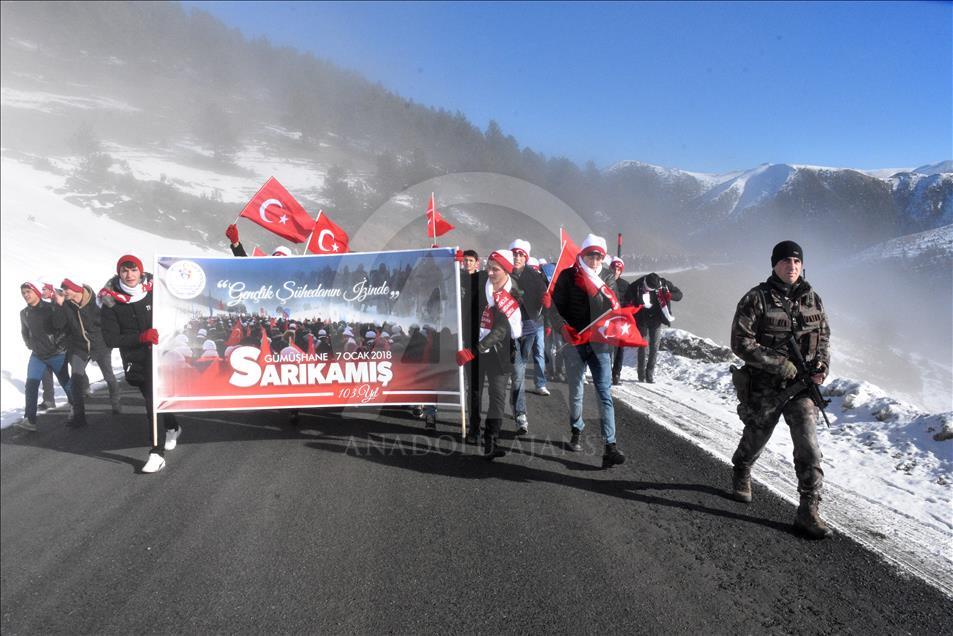 Sarıkamış şehitleri anılıyor
