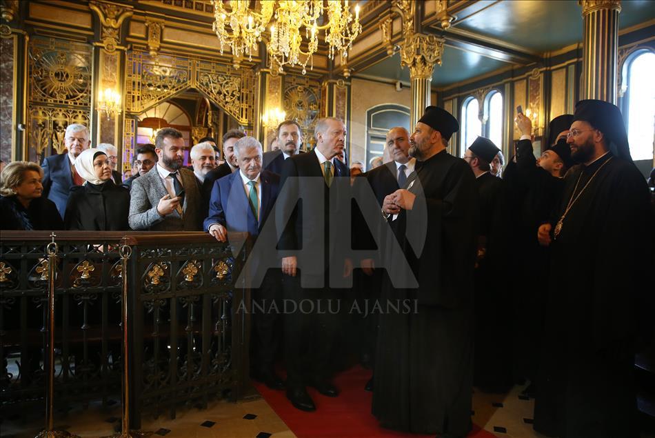 Inauguration ceremony of Bulgarian St. Stephen Church in Istanbul