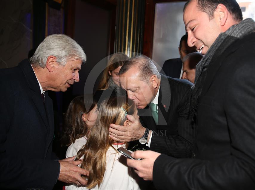 Cumhurbaşkanı Erdoğan, Demir Kilise'nin açılış törenine katıldı