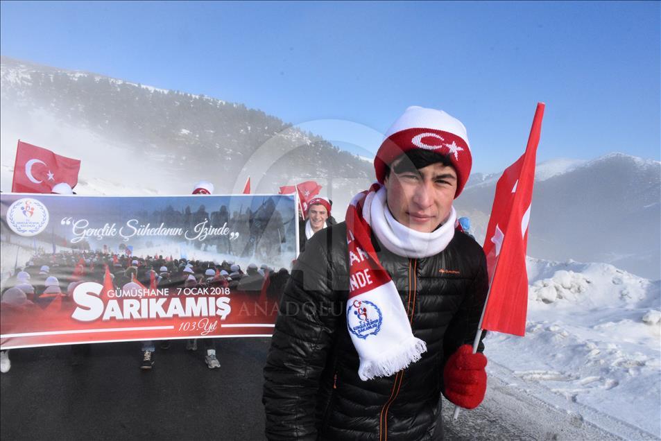 Sarıkamış şehitleri anılıyor