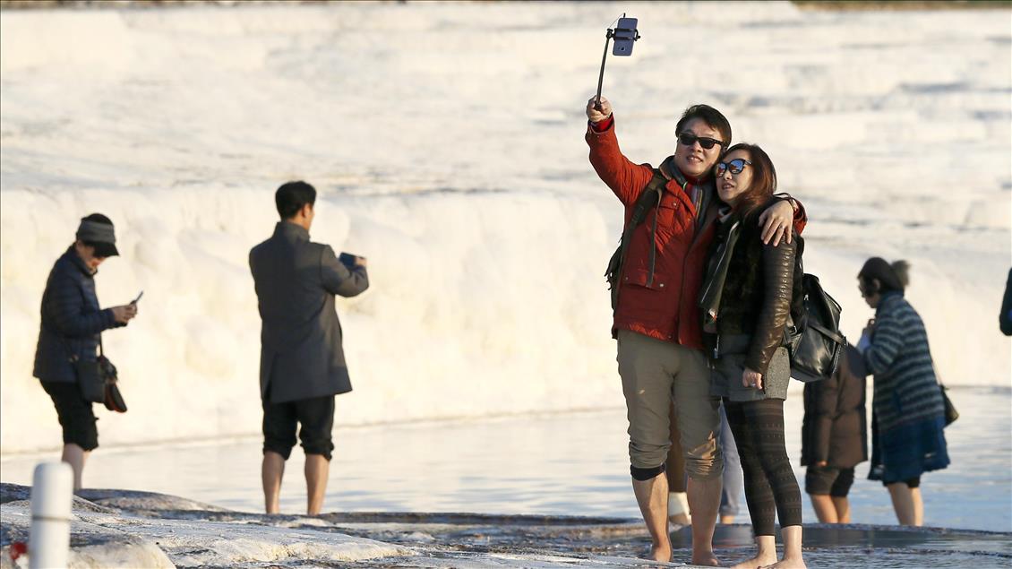 UNESCO World Heritage Site of Pamukkale in Turkey