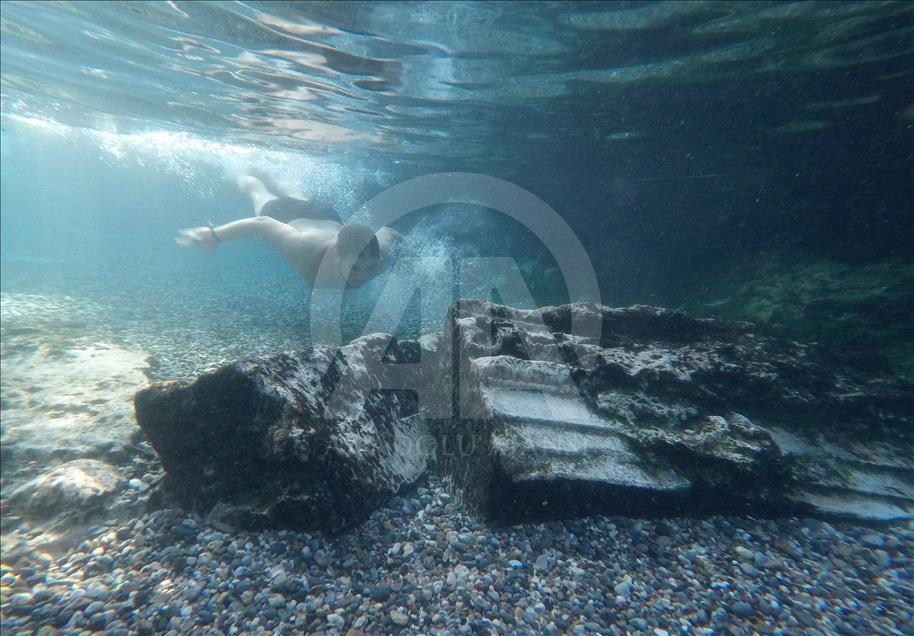 UNESCO World Heritage Site of Pamukkale in Turkey