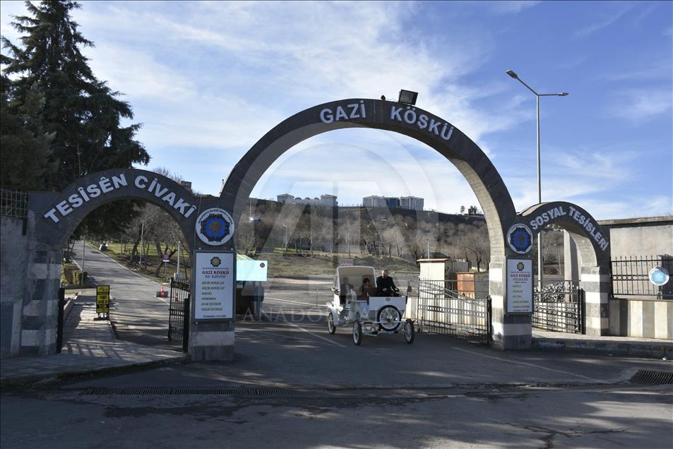 Elektrikli fayton tarihi Sur'da ilgi gördü