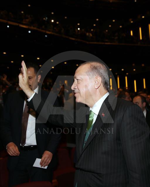 Cumhurbaşkanı Erdoğan,  "Kut'ül Amare" dizisinin galasına katıldı 