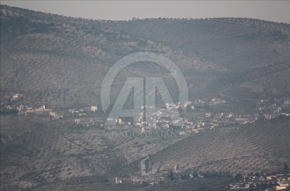 Terör örgütü PYD/PKK kontrolündeki Afrin bölgesi görüntülendi