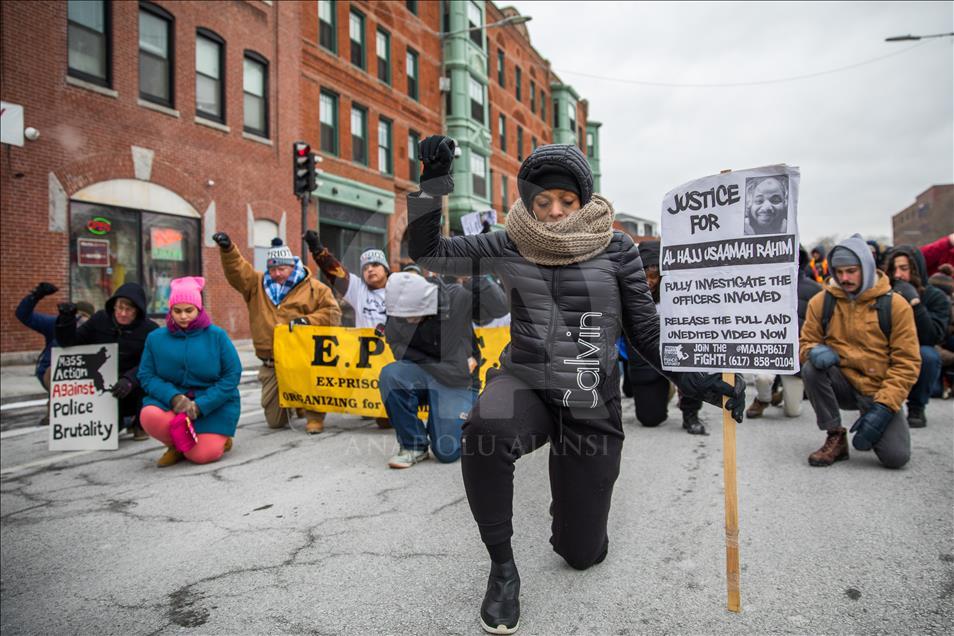 Boston'da 'Martin Luther King' günü ve Trump karşıtı gösteri