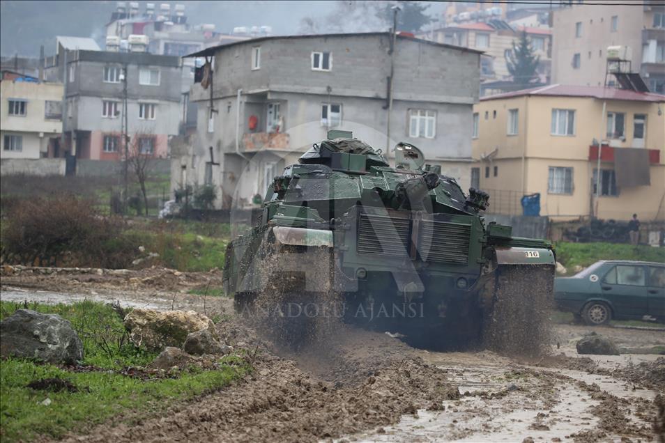 Military dispatch to Syria border of Turkey's Hatay