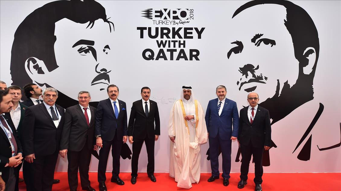 Türk şirketleri Katar'a çıkarma yaptı