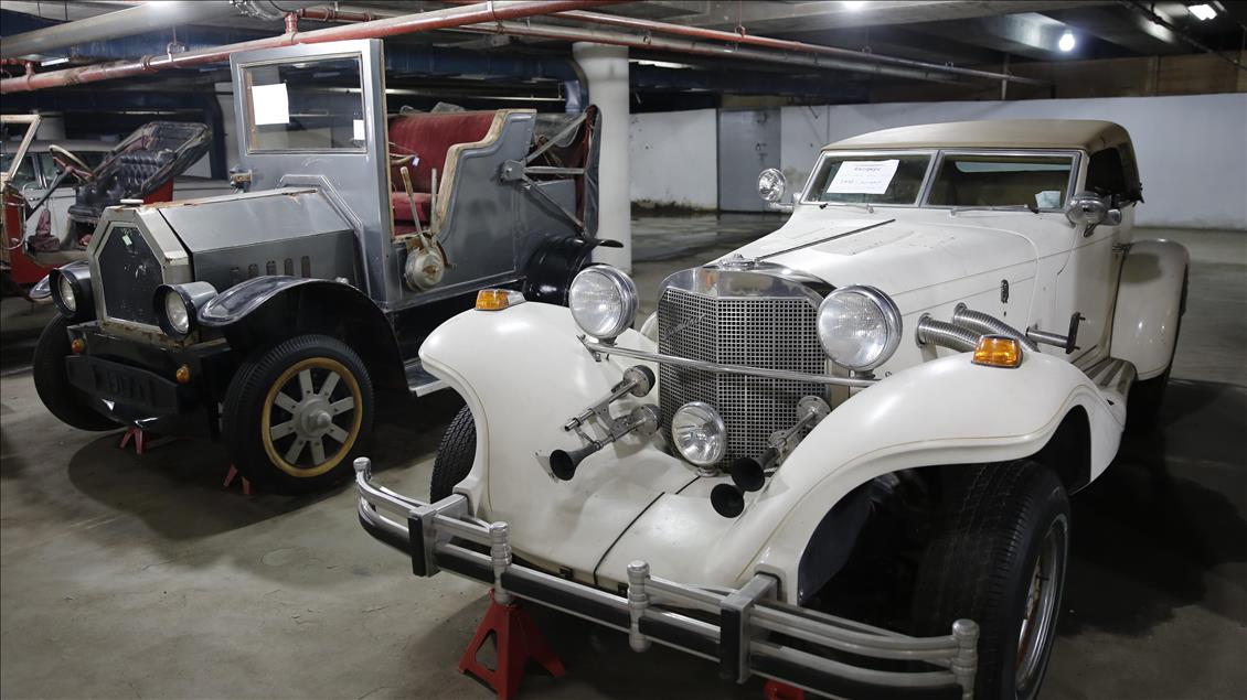Ottoman Governor's antique automobiles preserved in Baghdad   