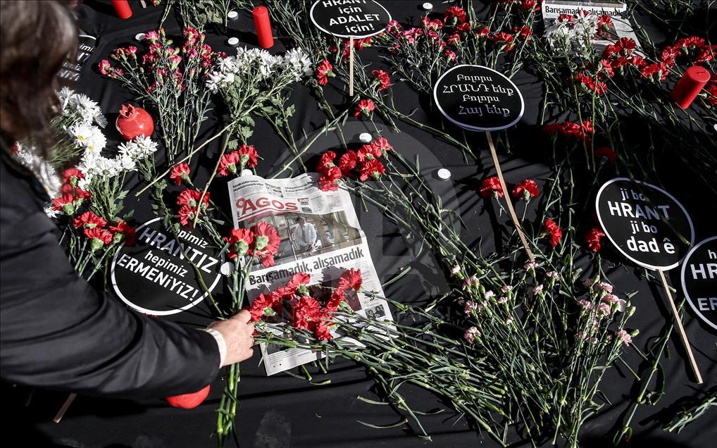Hrant Dink, öldürülmesinin 11. yılında anılıyor