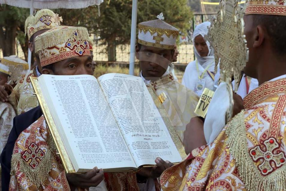 Los cristianos ortodoxos etíopes celebran el bautismo de Jesús