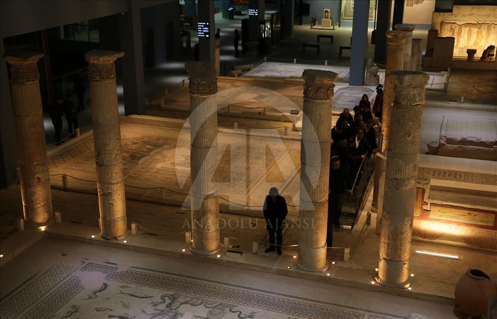 Famous 'Gipsy Girl' attracts more visitors to Zeugma Mosaic Museum