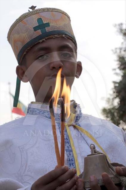 Los cristianos ortodoxos etíopes celebran el bautismo de Jesús