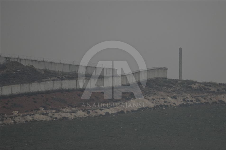 Afrin sınırına "Kayı" güvenlik sistemi
